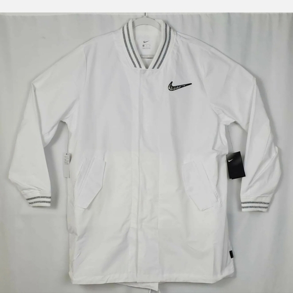 Nike Superbowl LIV Media Night White Jacket BQ9304-100 Men Size XL MSRP $240 New
